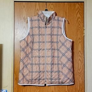 Belle Kim Gravel reversible vest  size M